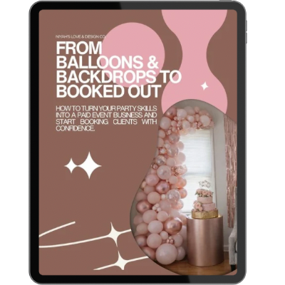 From Balloons & Backdrops to Booked Out