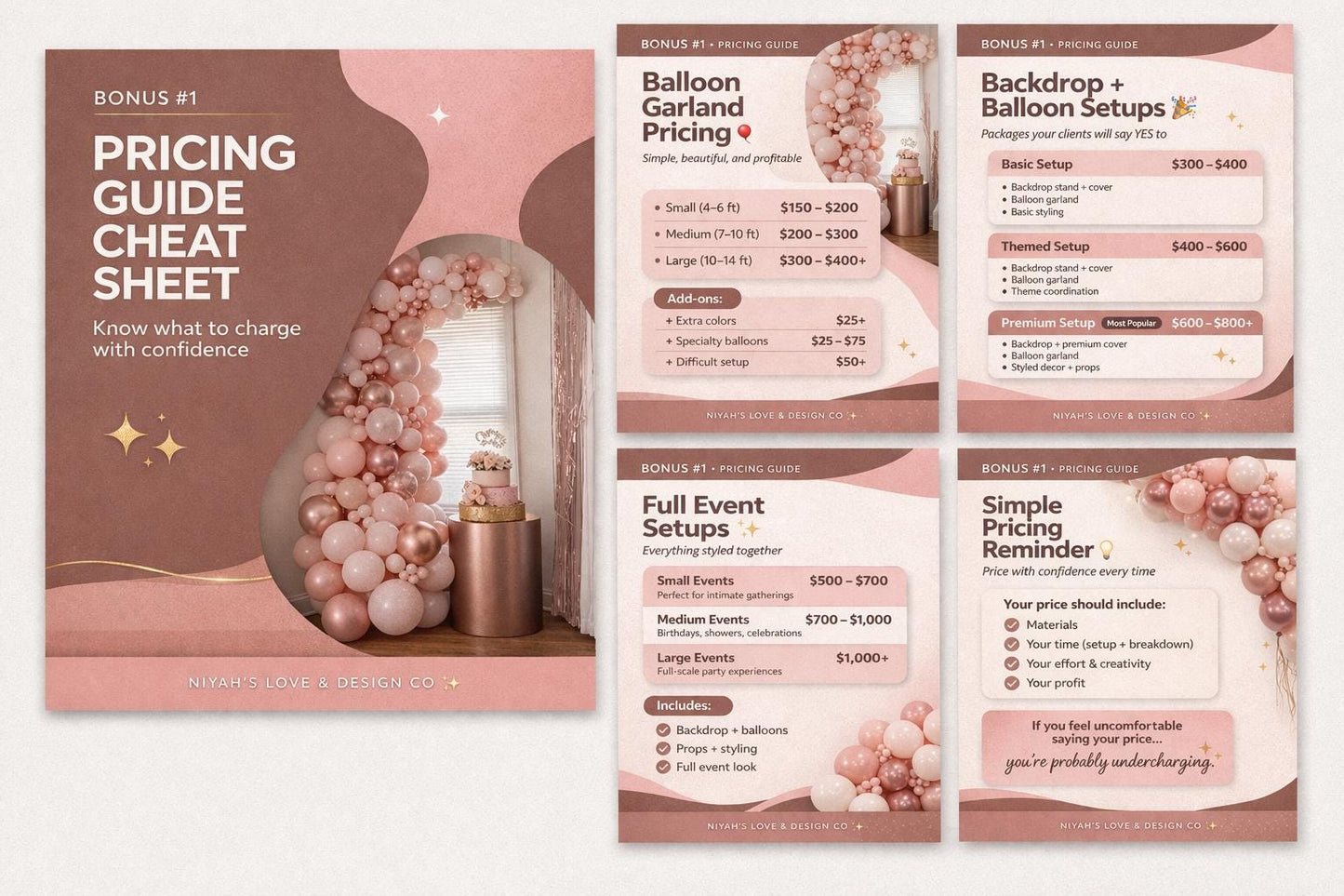Balloon Business Ebook | Event Decor Guide (Digital Download)