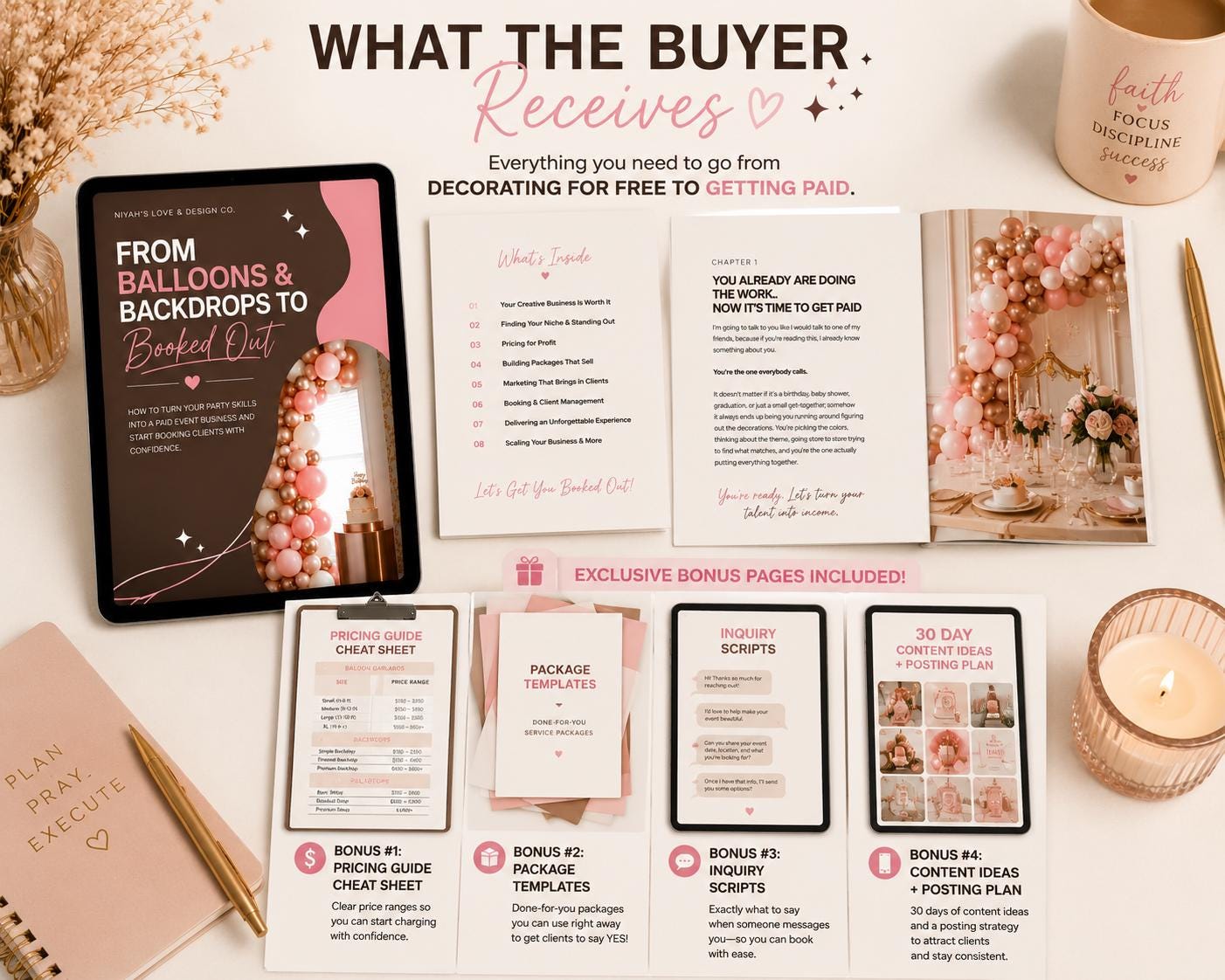 Balloon Business Ebook | Event Decor Guide (Digital Download)